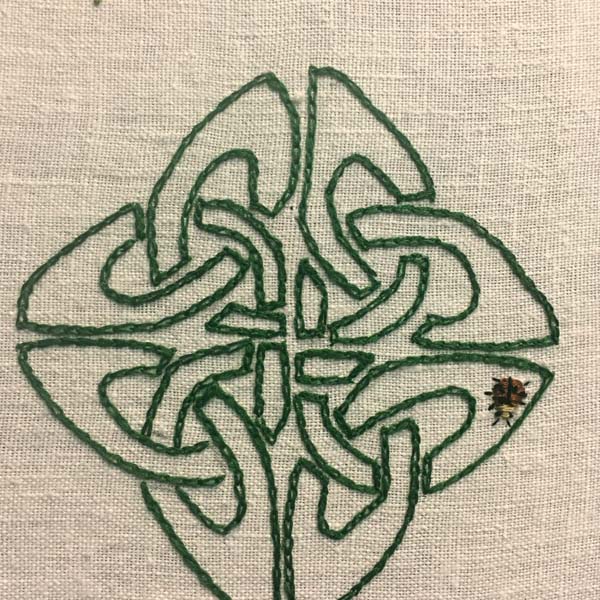 Needle-point project celtic design