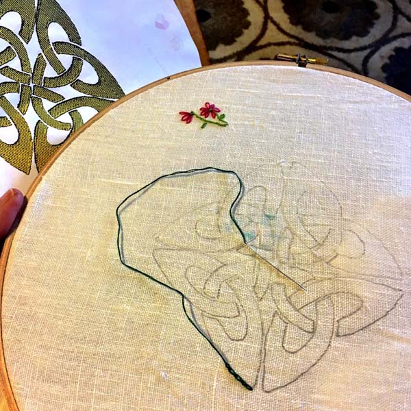 Needle-point project